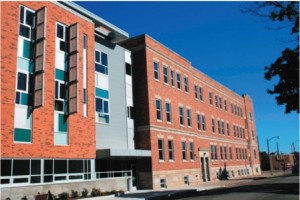 Mercy Housing Lakefront’s Johnston Center Residences provide 91 units of supportive housing for individuals who are homeless and disabled or at high risk of homelessness.
