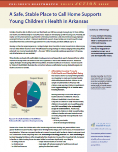 To read more about Housing Arkansas' collaboration with Children's HealthWatch, click here.