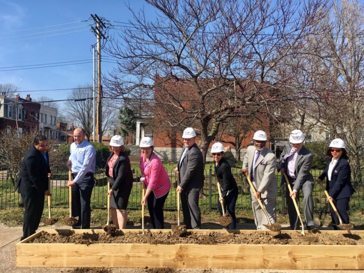 Photo from the Chippewa Park groundbreaking this spring with AHTF Coalition partners and elected officials. Chippewa Park is an $11m project with 46 new affordable homes coming to South St. Louis funded in part by AHTF dollars.