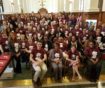Housing advocates rally at the New Jersey State House for the Affordable Housing Trust Fund at the HCDNNJ Legislative Day