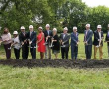 Mayor David Briley and representatives from HUD joined MDHA for a groundbreaking for forty workforce-housing units in Bordeaux