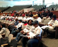 Detroit People’s Platform members poised to testify at a city council meeting